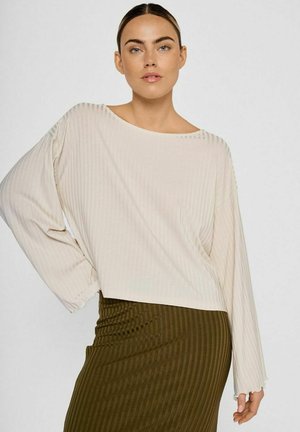 COSSA OYSTER - Langarmshirt - beige