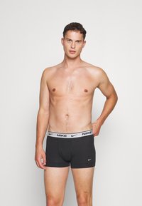 Nike Underwear TRUNK 3 PACK - Cuecas boxer - black/lime/thun blue /light grey