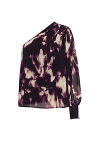 ONE-SHOULDER - Palaidinė - purple blurry graphics