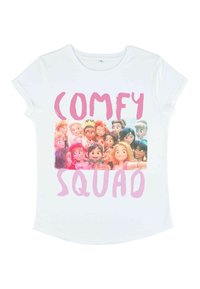 Henry Tiger DISNEY WRECK-IT RALPH 2 - COMFY SQUAD SELFIE - Triko s potiskem - white