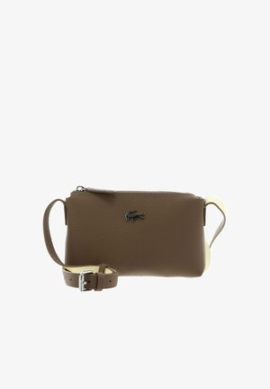 Lacoste, CROSSOVER BAG - Schoudertas - cookie poussin
