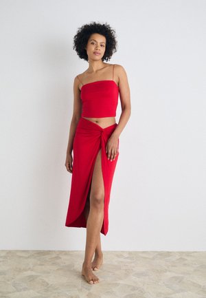 LSCN BY LASCANA BEACH SET - Dodatek za na plažo - cherry red