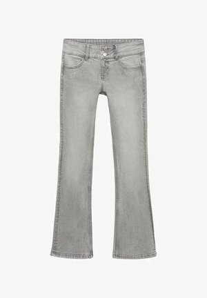 TEEN - Traperice krojene za nošenje s čizmama - grey denim