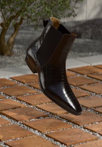 BASSOTTE - Stivaletti texani / biker - dark brown