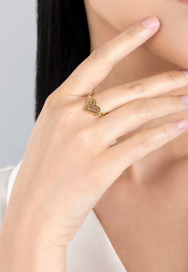 LOVE - Ring - gold tone