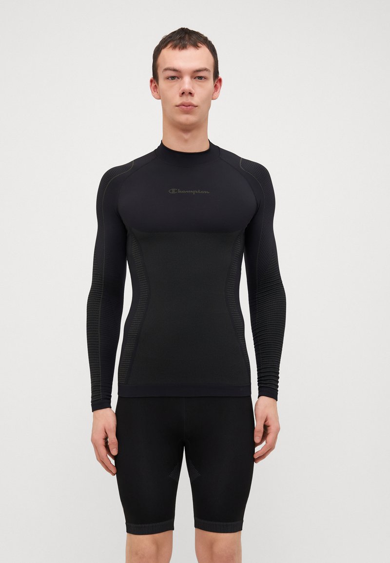 Champion SEAMLESS THERMO LONG SLEEVE  - Undertrøye - black/grey