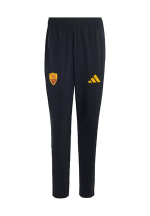 adidas Performance, AS ROMA TIRO TRAVEL PANTS - Klub merchandise - black