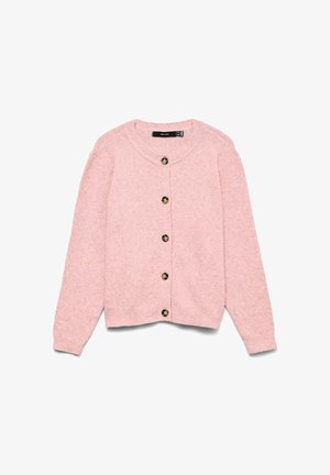 Vero Moda, CARDIGAN VMVANIA KNIT CARDIGAN - Gilet - pink dogwood