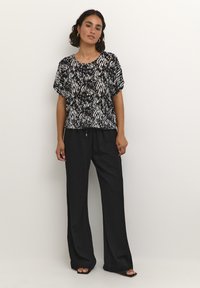 Kaffe LINY  - Kelnės - black deep