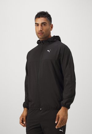 TECH FULL ZIP - Trainingsjacke - black