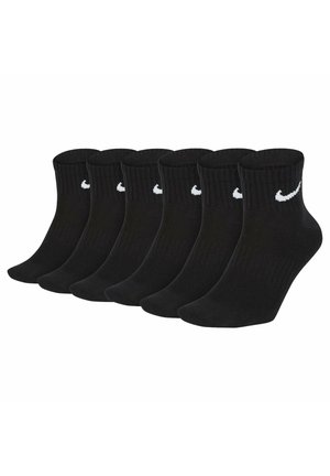 UNISEX 6ER PACK - Trainer socks - schwarz