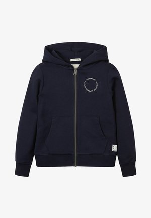 Sudadera con cremallera - sky captain blue