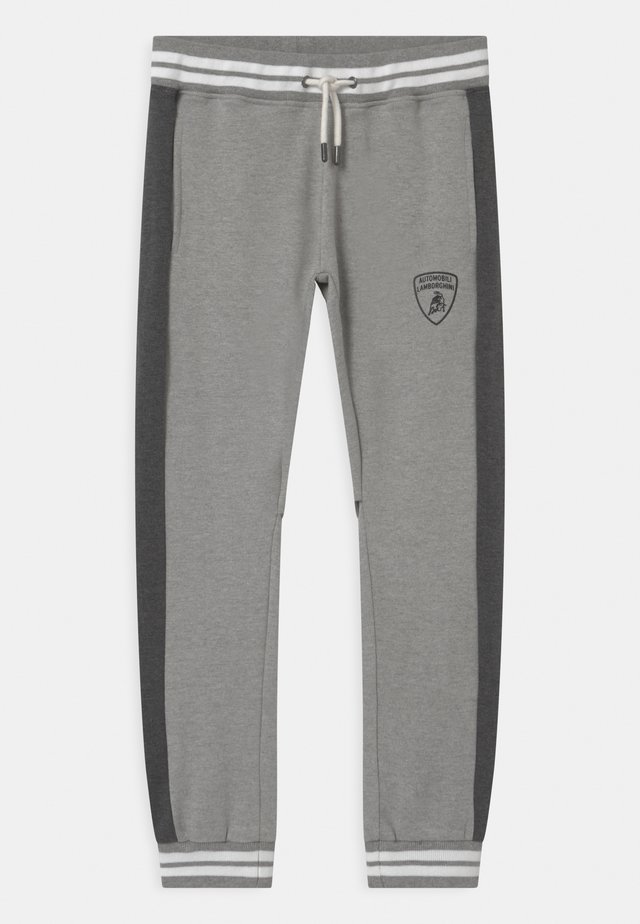 COLOR BLOCK - Pantalon de survêtement - grey antares