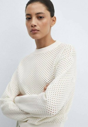 PAOLA - Pullover - blanco roto