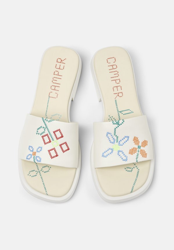 DANA - Mules - weiß natural3