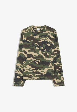 Bershka, LONG SLEEVE BOXY-FIT - PRINT T-SHIRT - T-shirt à manches longues - multi-coloured