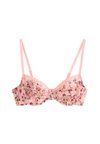 LACEY PRINT - Kaarituelliset rintaliivit - light pink