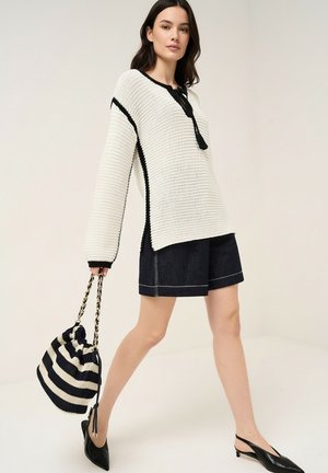 Camomilla Italia, MARCELLA - SWEATER - Neule - white solid