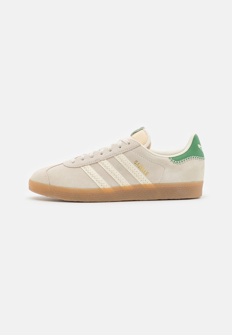 adidas Originals GAZELLE UNISEX Sneakers laag alumina/cream white/preloved green/lichtgrijs