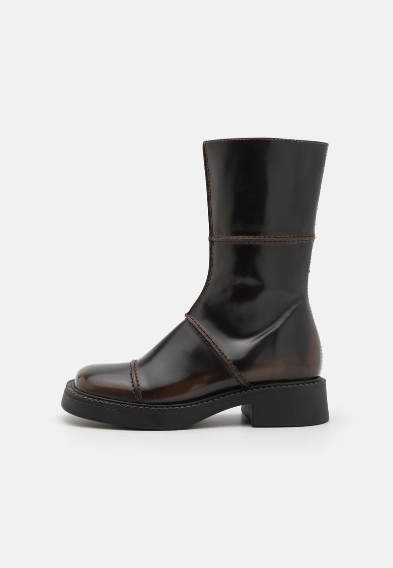 MIISTA DAHLIA - Škornji s platformo - brown