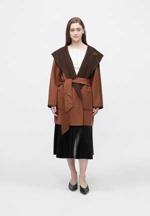 REVERSIBLE SOFT COAT - Κλασικό παλτό - brown