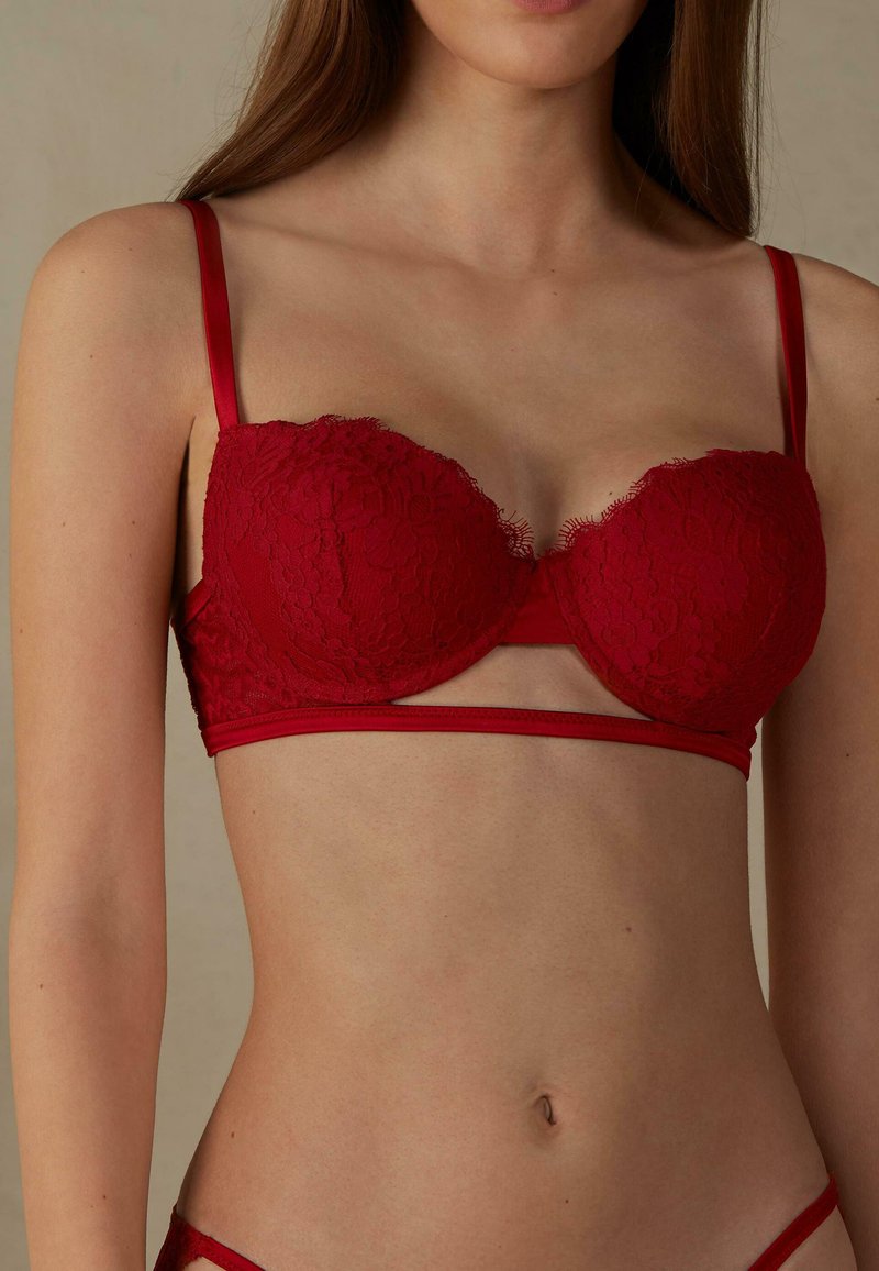 Damen Kleider | Intimissimi SOFIA HEART BEAT Balconette BH rot sealing wax red/rot - EG75952 Damen Kleider | Intimissimi SOFIA HEART BEAT Balconette BH rot sealing wax red/rot - EG75952