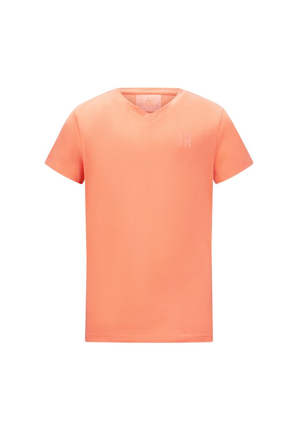 T-Shirt basic - living coral