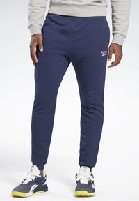 Reebok Träningsbyxor - dark blue