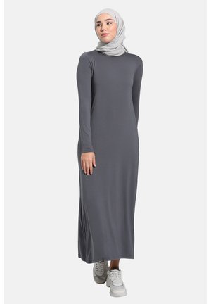 CREW NECK REFKA - Maxi dress - anthracite