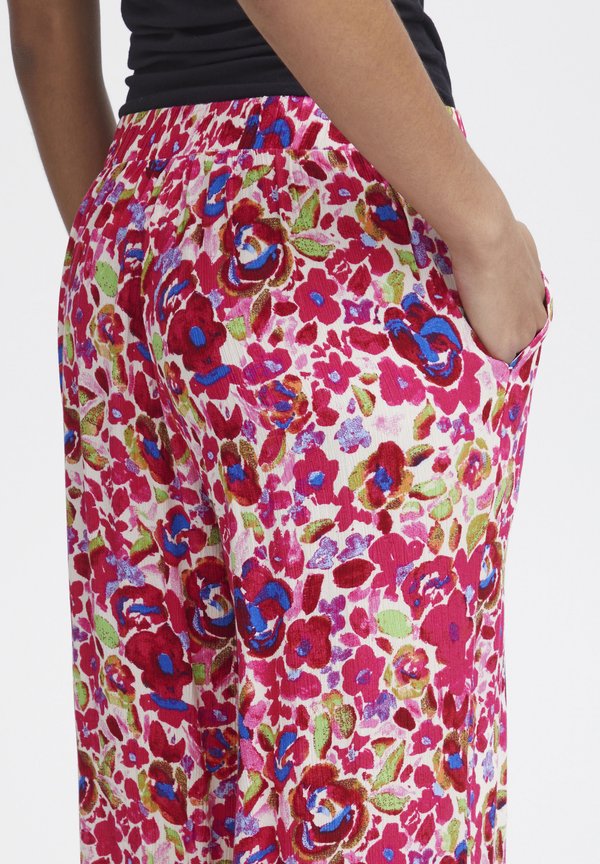 IHMARRAKECH - Trousers - love potion flower aop3