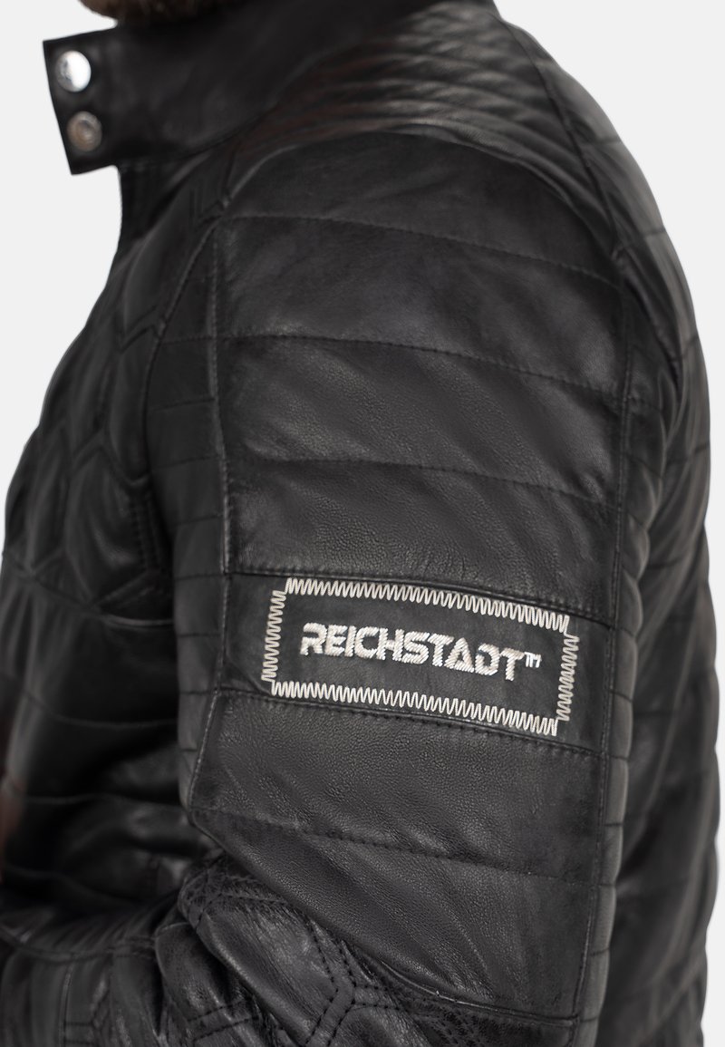 Giubbotto Giacca In Vera Pelle Uomo Slim Produzione Artigianale Cod.188 - Foto 4