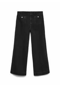KAYLA WIDE POCKET MIX - Brīva piegriezuma džinsi - black denim