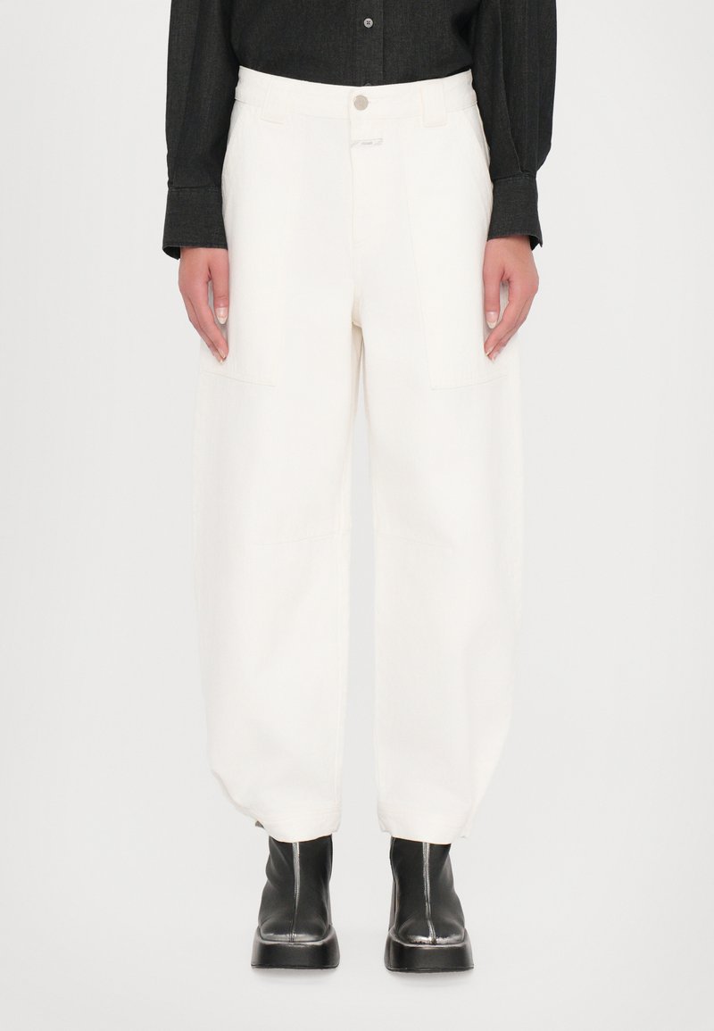 CLOSED RHANNON - Wide leg - ivory