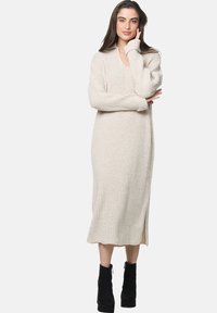 Elara Abito in maglia - beige