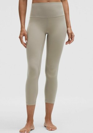 lululemon ALIGN™ HIGH-RISE CROP 58CM - Tajice - warm ash grey