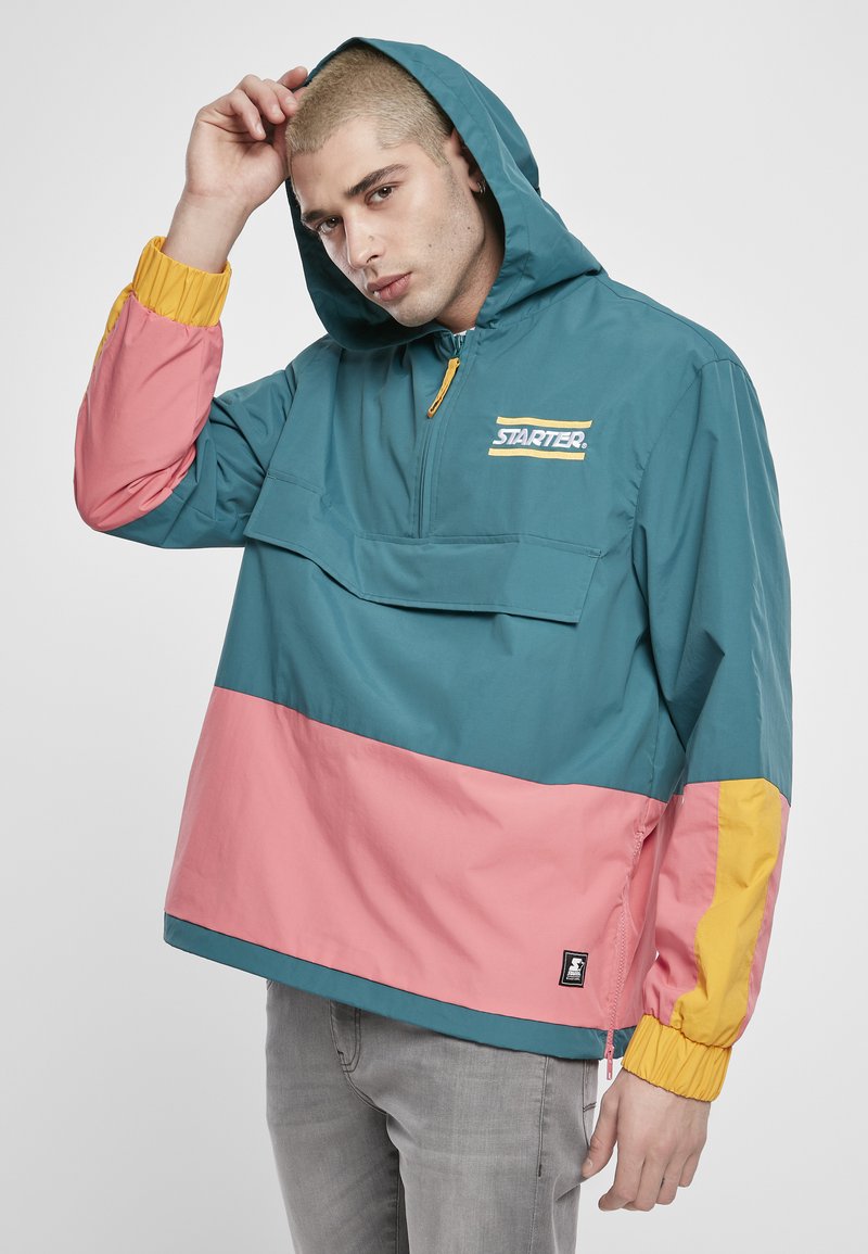 Starter Neperpučiamoji striukė - green/yellow/pink