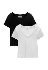 2 PACK - T-shirts basic - white