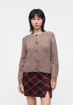 Vero Moda, Knitted VMNOVAH Knit - Cardigan - brown