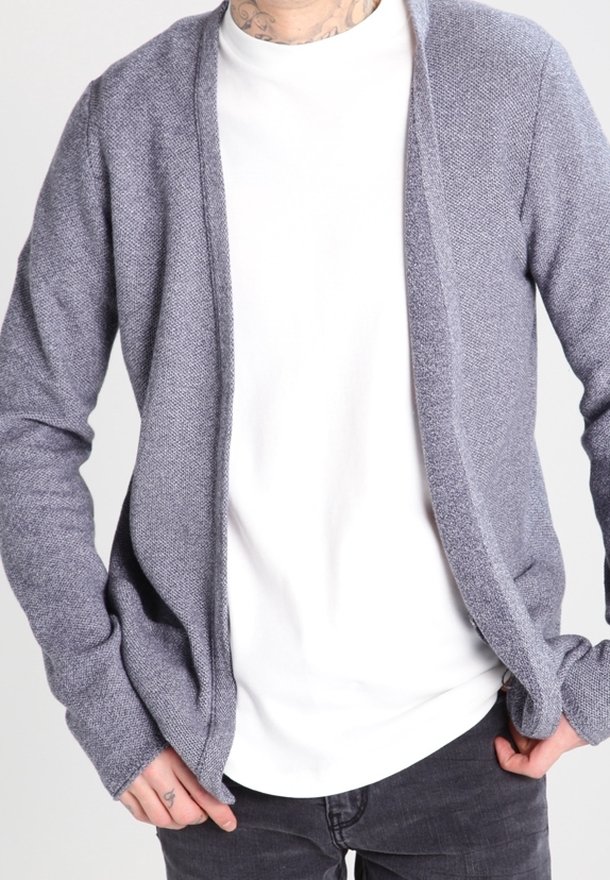 Selected Homme Cardigan - blue-grey