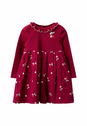 REGULAR FIT - EMB - Freizeitkleid - red