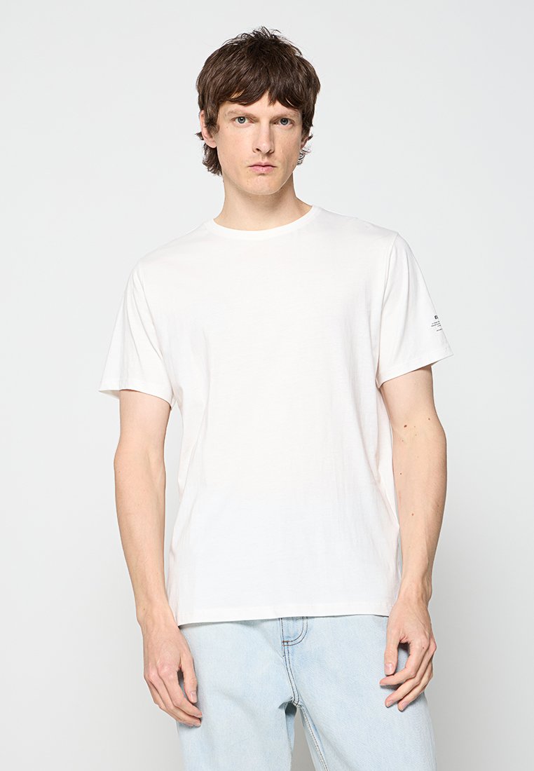 Ecoalf T-shirt print crème Ecoalf T-shirt print crème