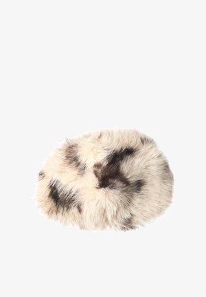 Street One Studio, FAUX-FUR BEANIE WITH COW PRINT - Gorro - smooth stone sand