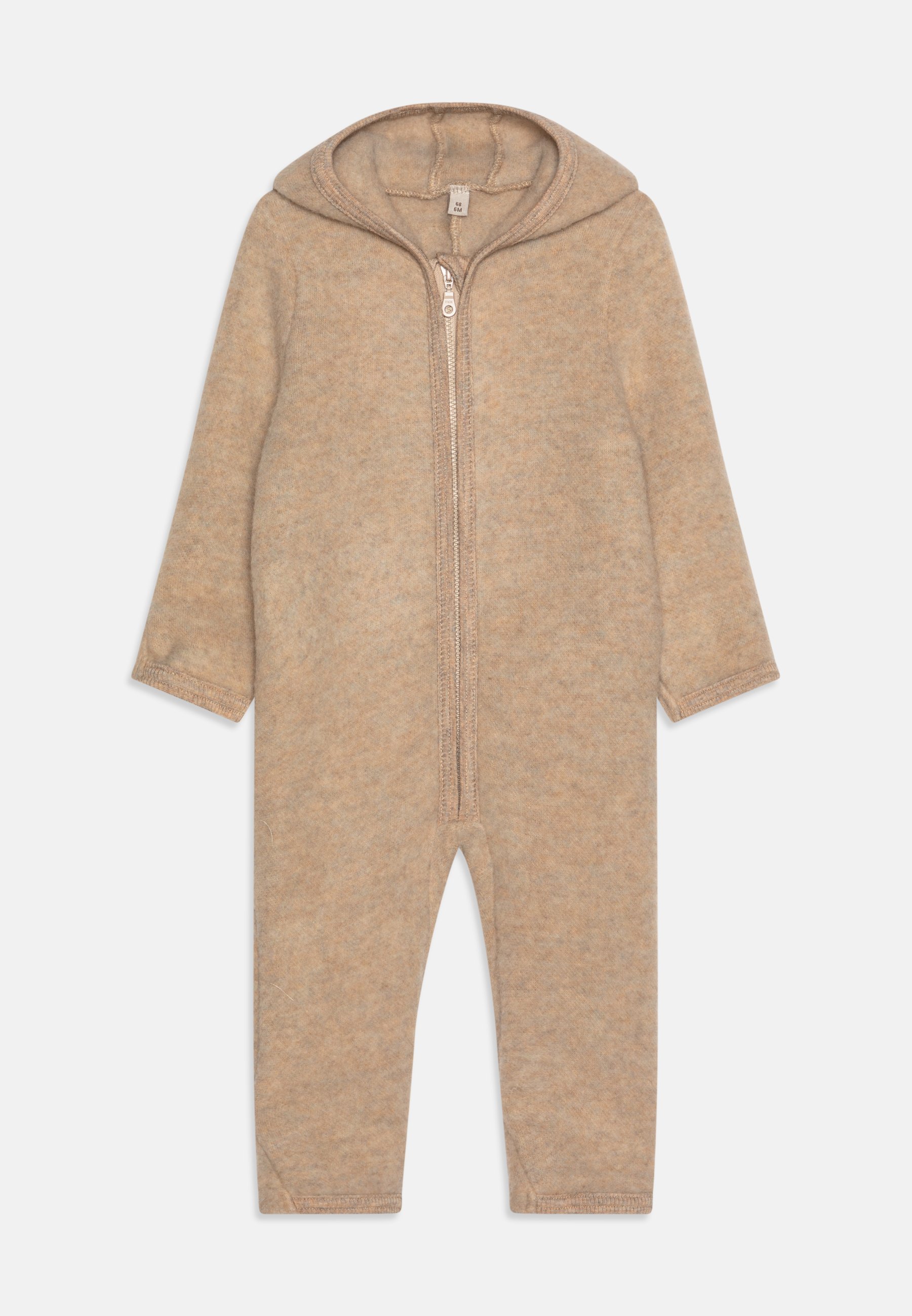 Huttelihut PRAM SUIT UNISEX Tuta jumpsuit camel melange