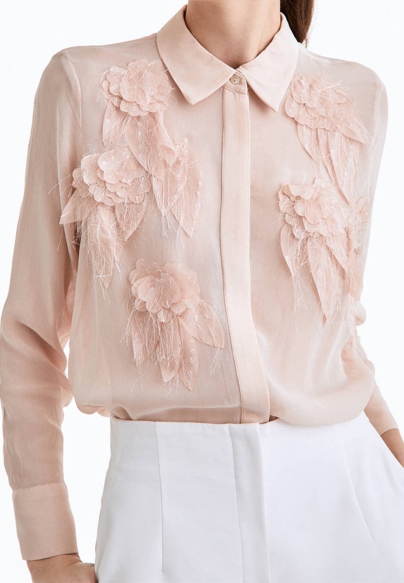 Uterqüe Camicia - light pink