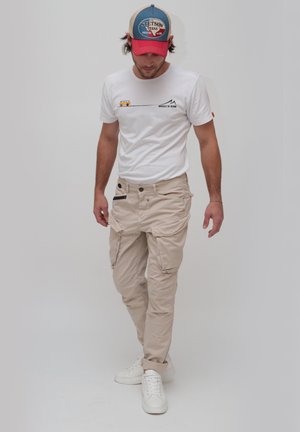 ELIAS - Cargobroek - beige