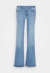 ONLJUICY WIDE LEG - Široke hlačnice - light blue denim
