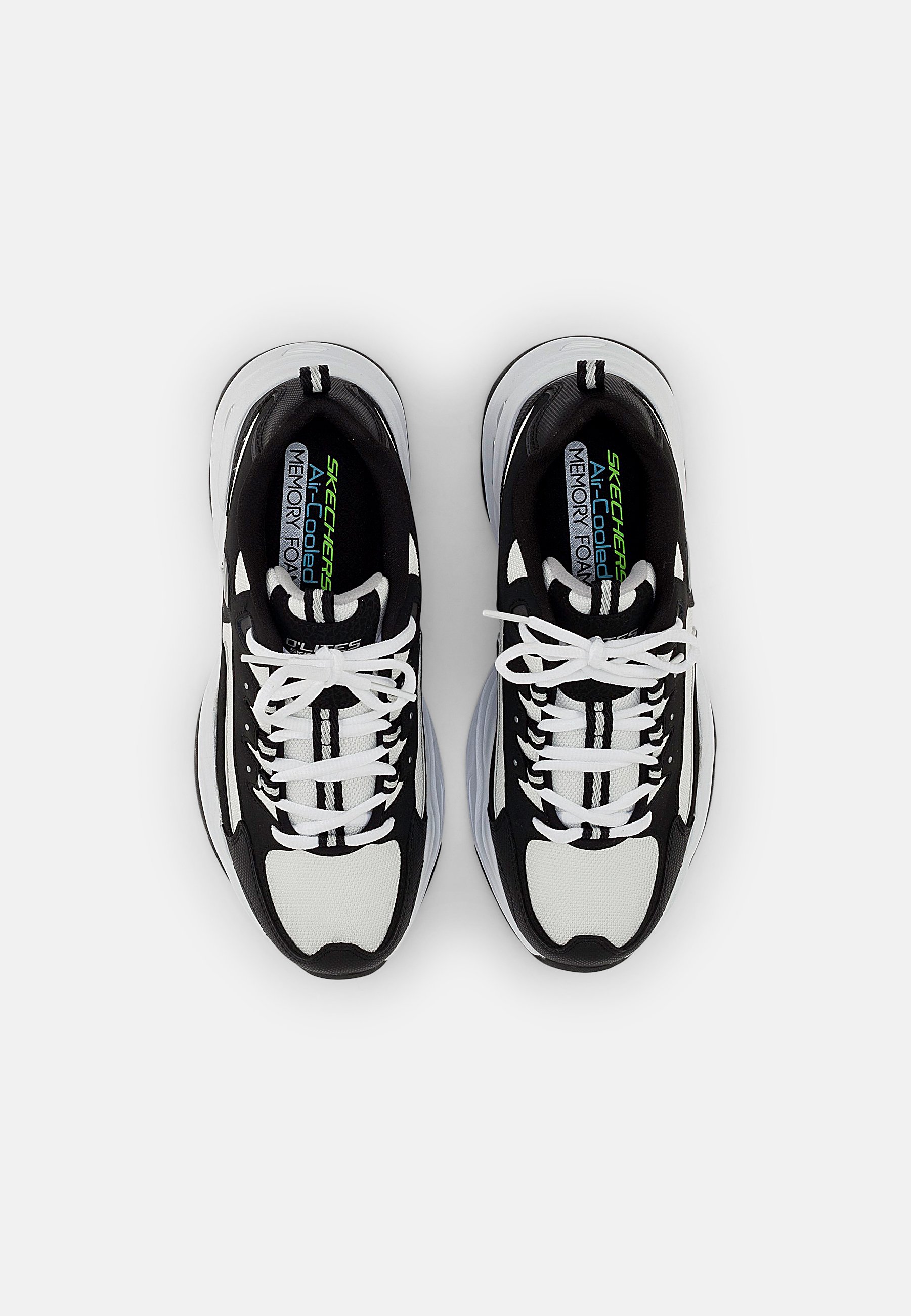 black trainers white trim