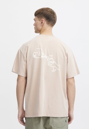 Solid SDISMAIL - T-shirts med print - rugby tan