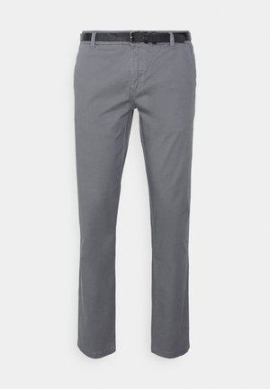 Lindbergh CLASSIC BELT - Chino - dark deep grey