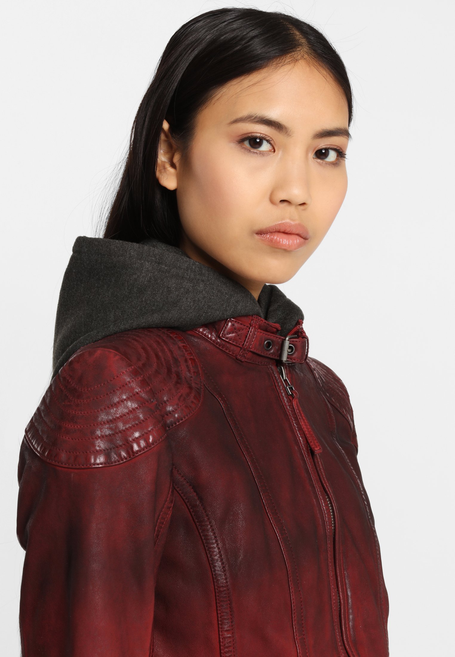 Gipsy CASCHA LAMOV Leren jas ox red Zalando.nl Gipsy ANGY Leren jas ox red Zalando.nl